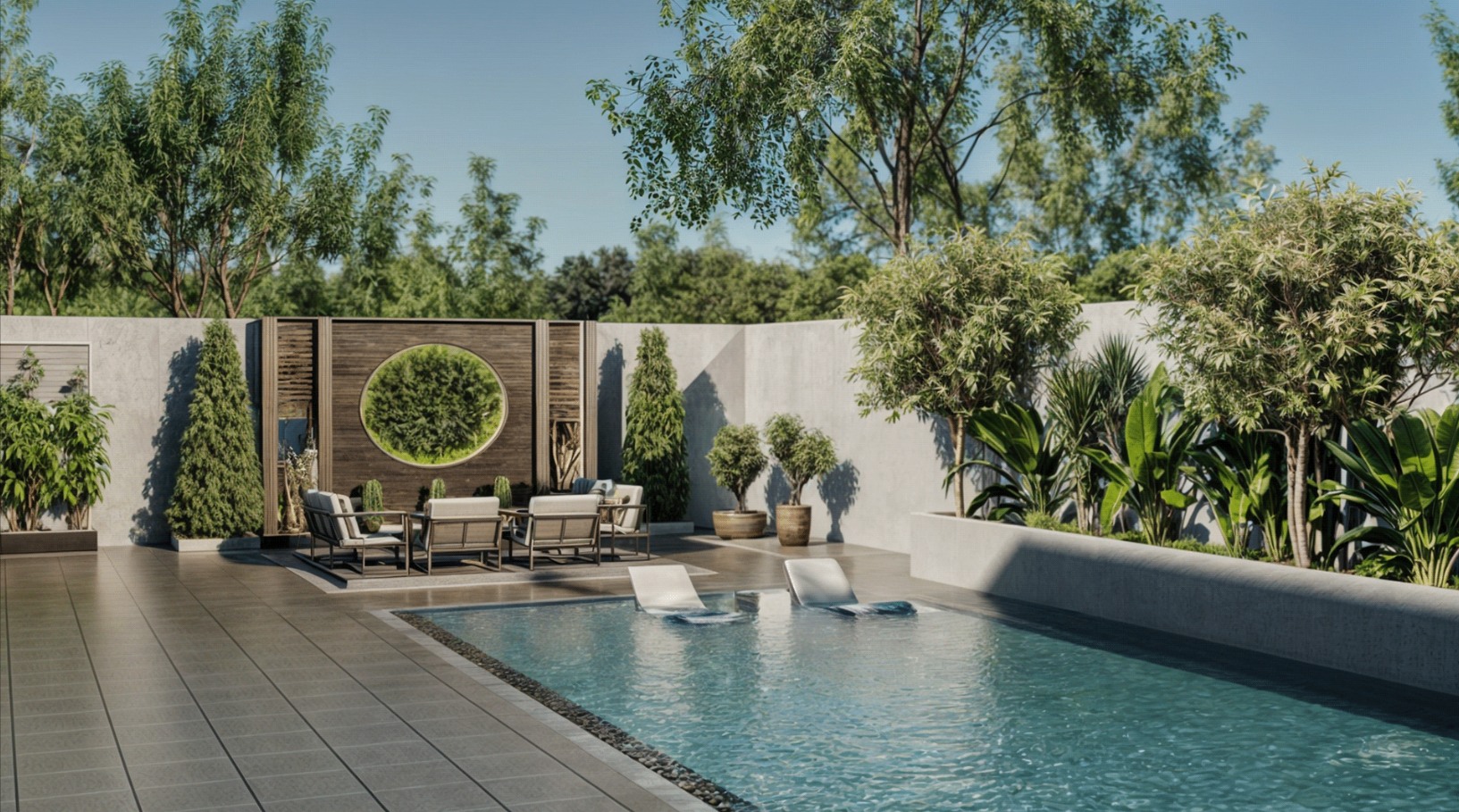 Luxury landscape design